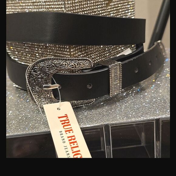 True Religion Western Style Logo Belt main image 4